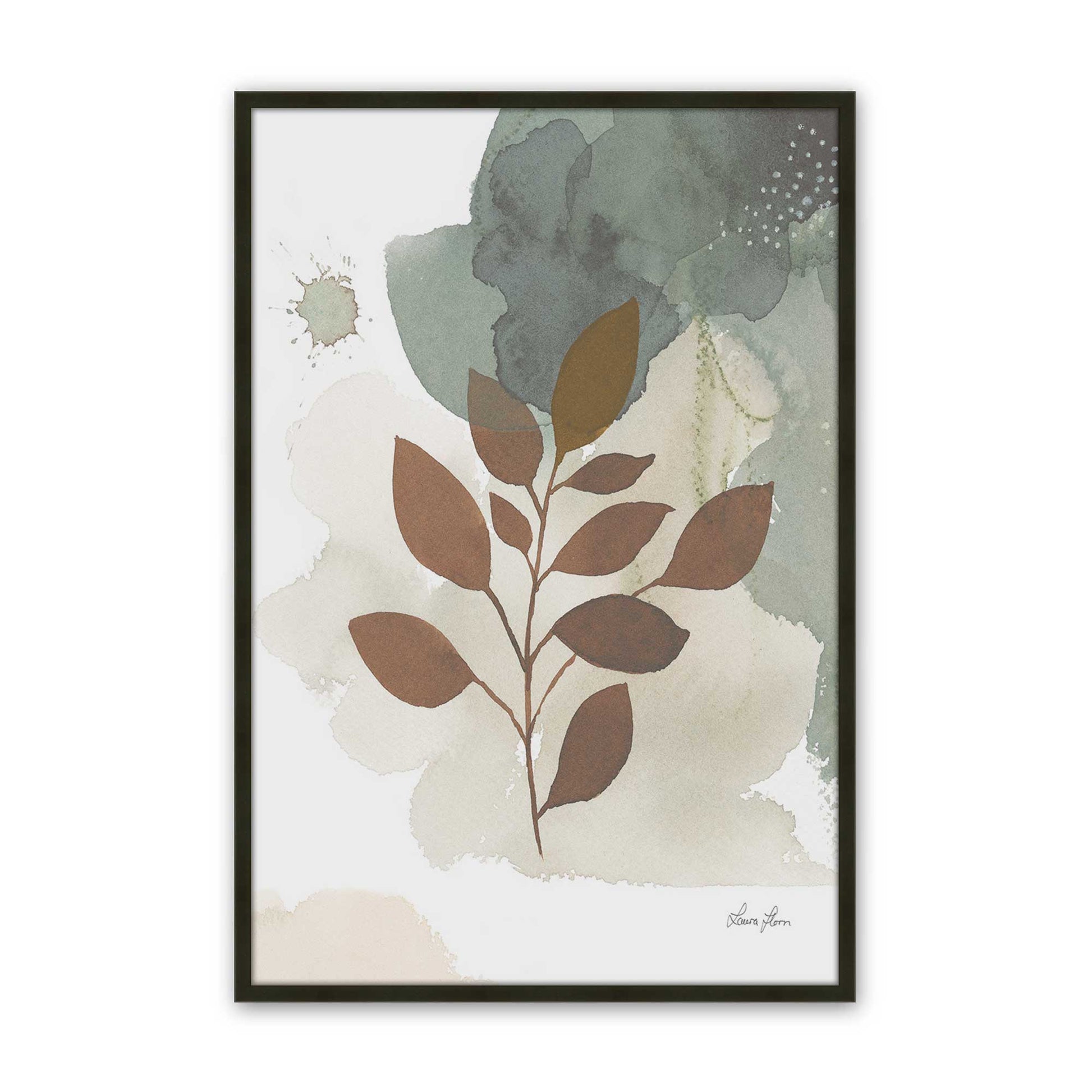 [Color:Satin Black], Picture of art in a Satin Black frame