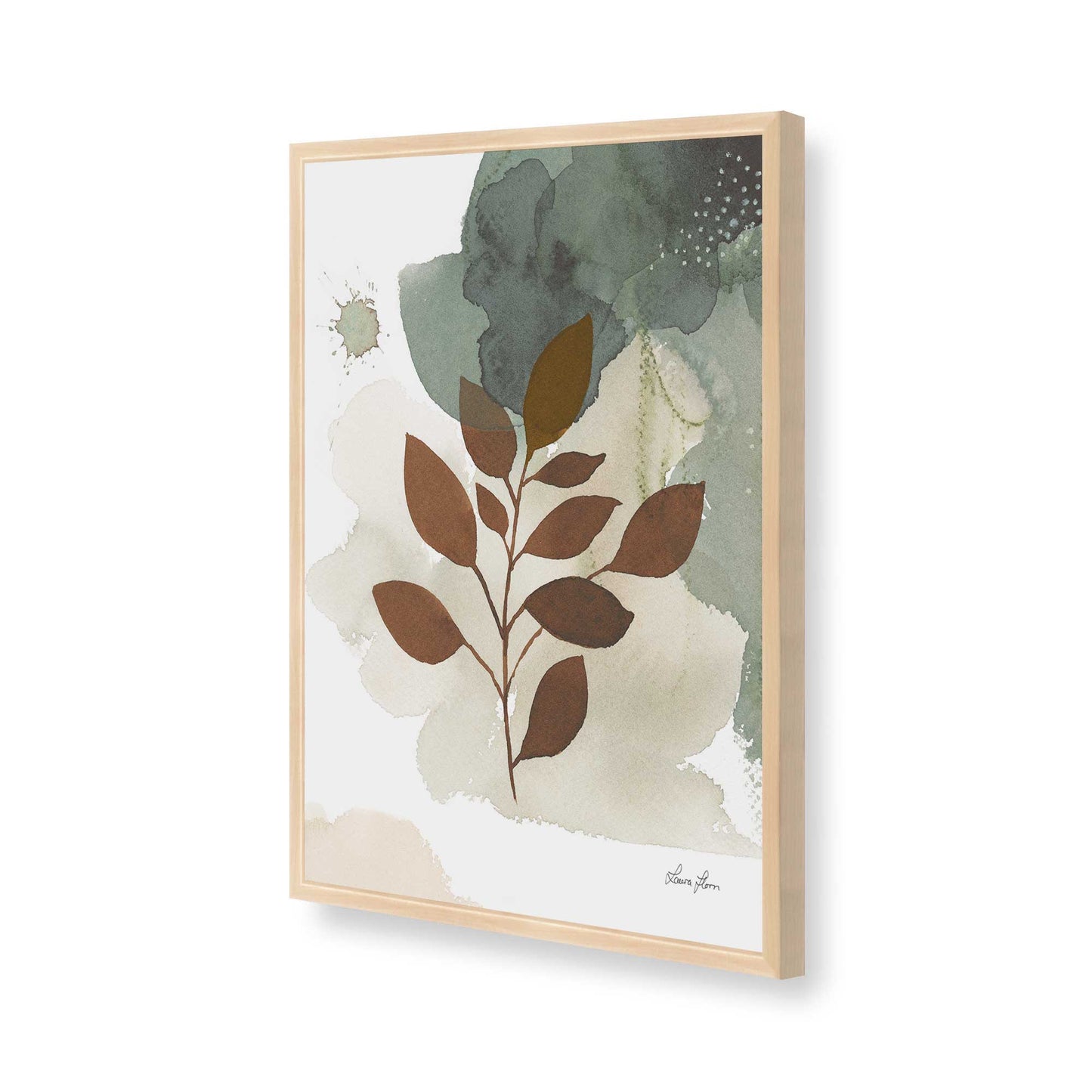 [Color:Raw Maple], Picture of art in a Raw Maple frame of the corner