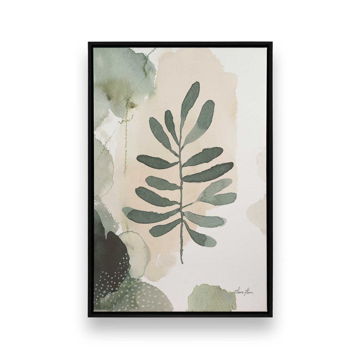 [Color:Satin Black], Picture of art in a Satin Black frame