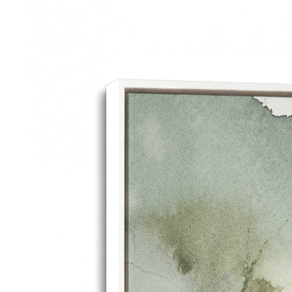 [Color:Opaque White], Picture of art in a White frame at an angle