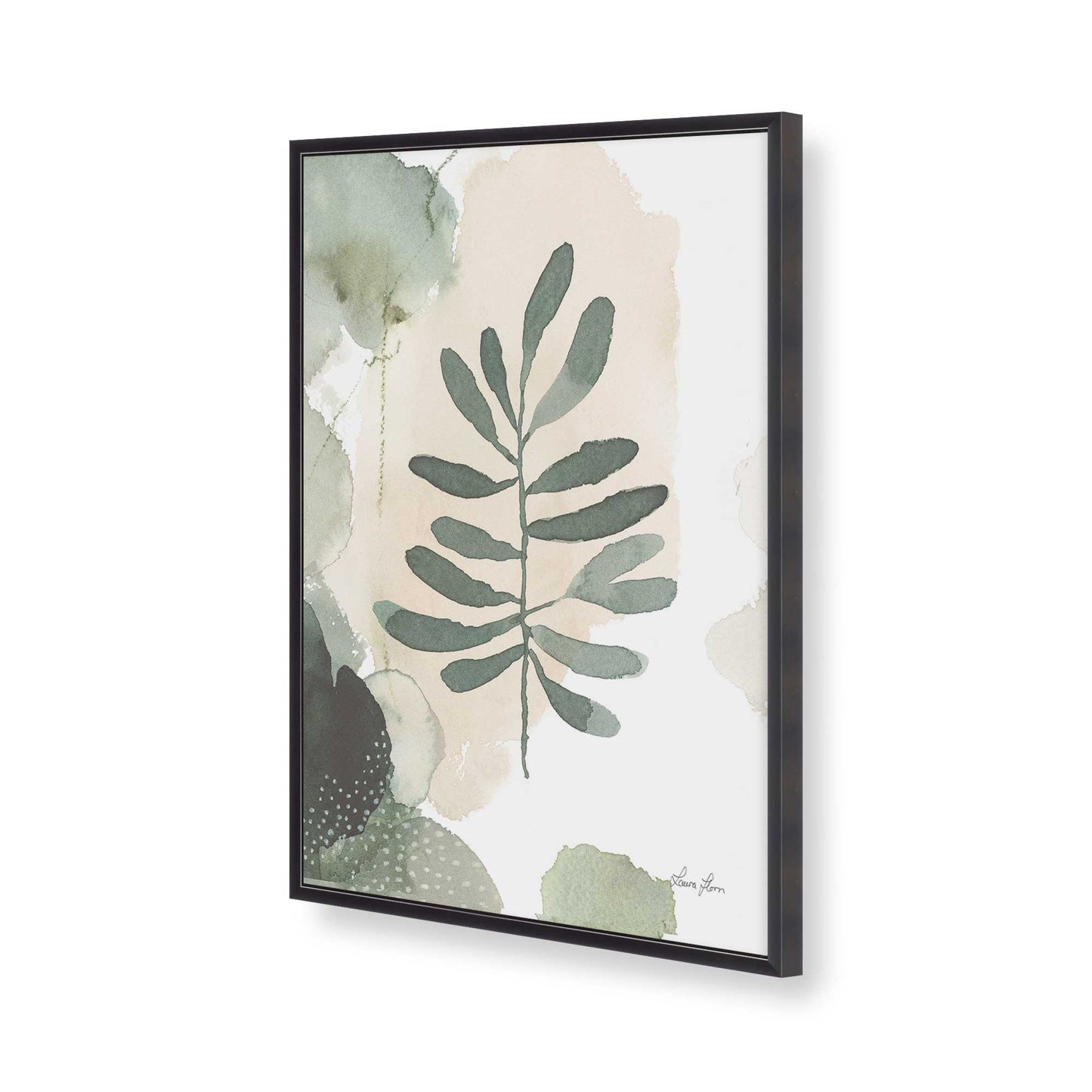 [Color:Weathered Zinc], Picture of art in a Weathered Zinc frame of the corner