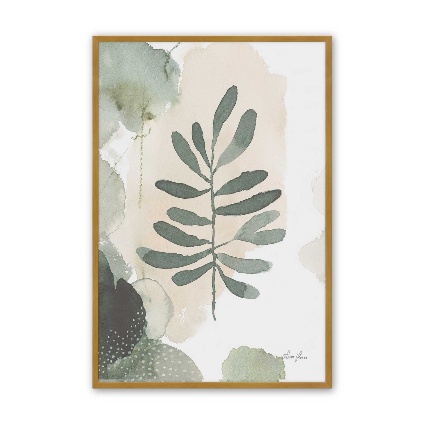 [Color:Polished Gold], Picture of art in a Polished Gold frame