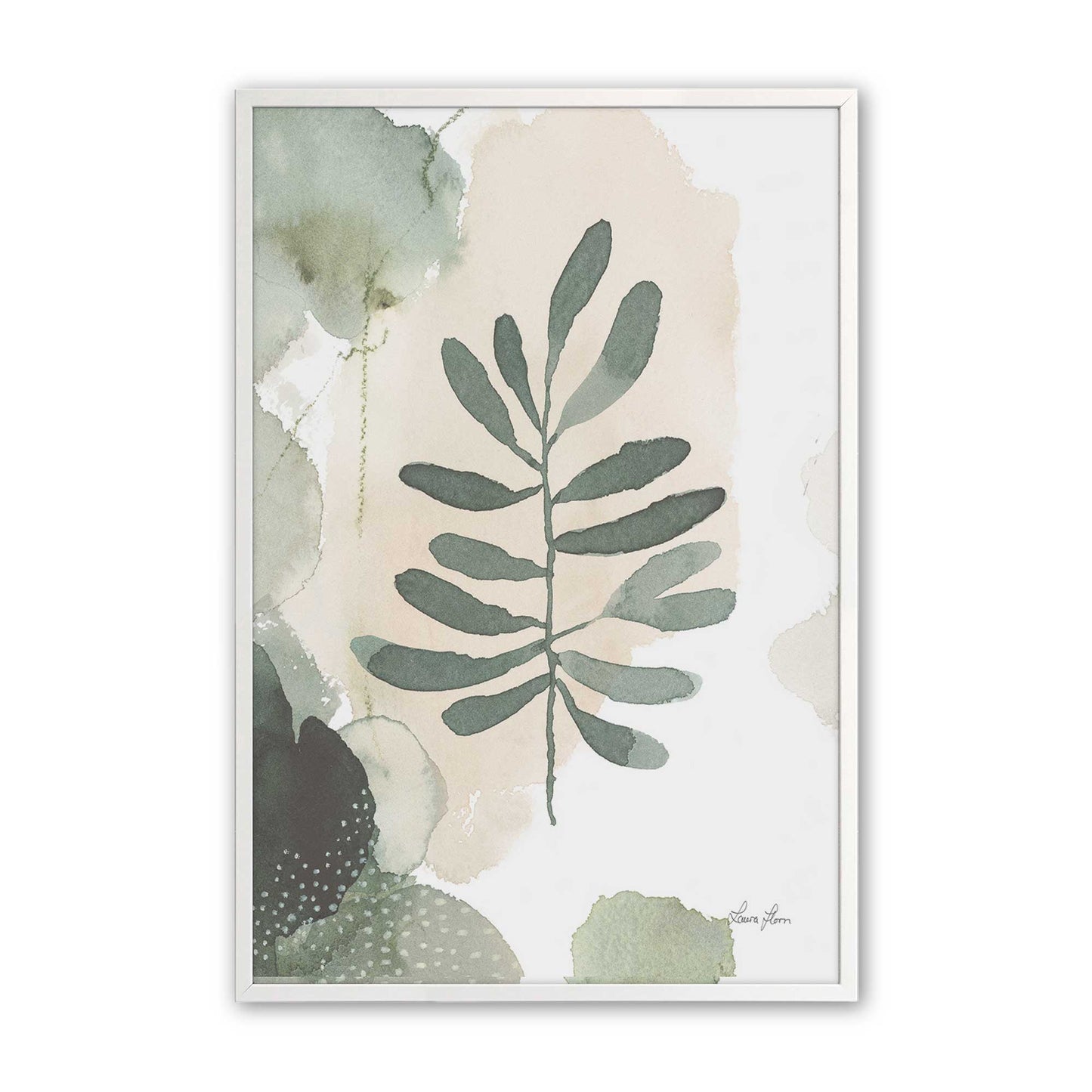 [Color:Opaque White], Picture of art in a Opaque White frame