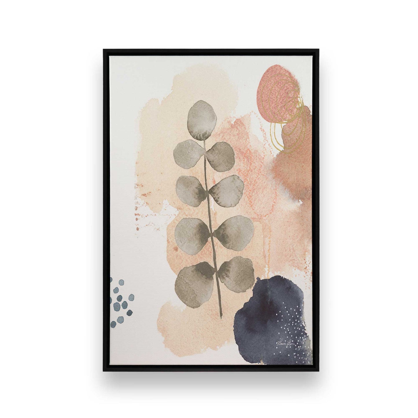 [Color:Satin Black], Picture of art in a Satin Black frame