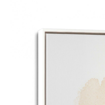 [Color:Opaque White], Picture of art in a White frame at an angle