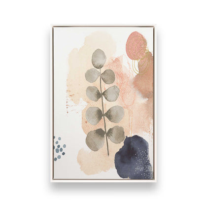 [Color:Opaque White], Picture of art in a White frame