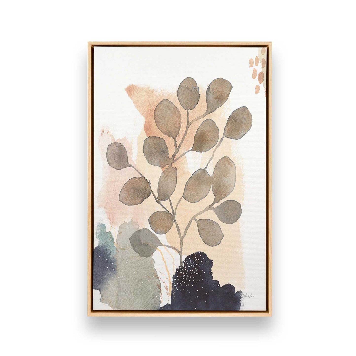 [Color:American Maple], Picture of art in a American Maple frame