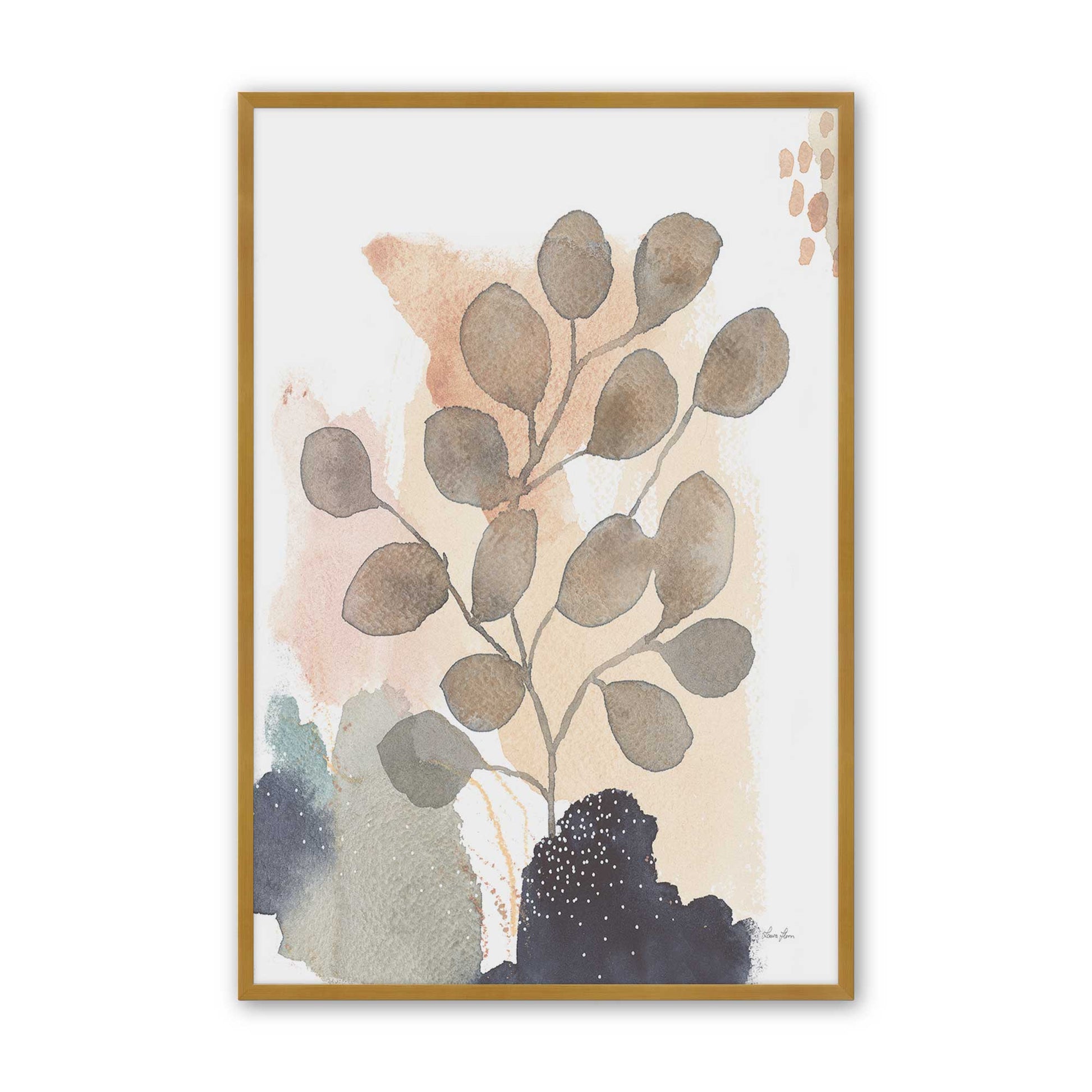 [Color:Polished Gold], Picture of art in a Polished Gold frame