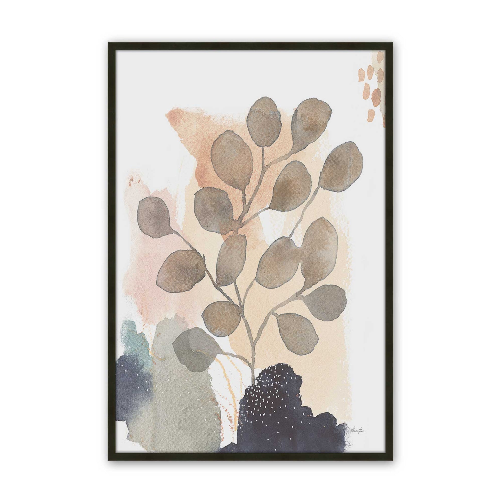 [Color:Satin Black], Picture of art in a Satin Black frame