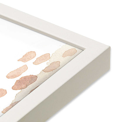 [Color:Opaque White], Picture of art in a Opaque White frame at an angle