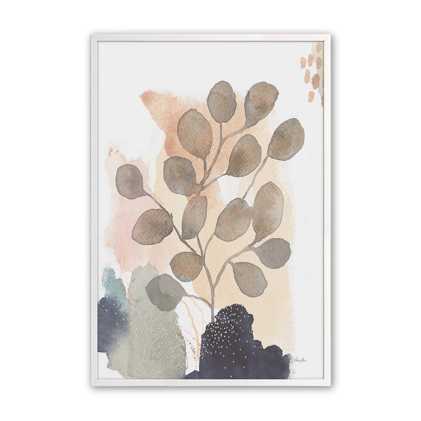 [Color:Opaque White], Picture of art in a Opaque White frame
