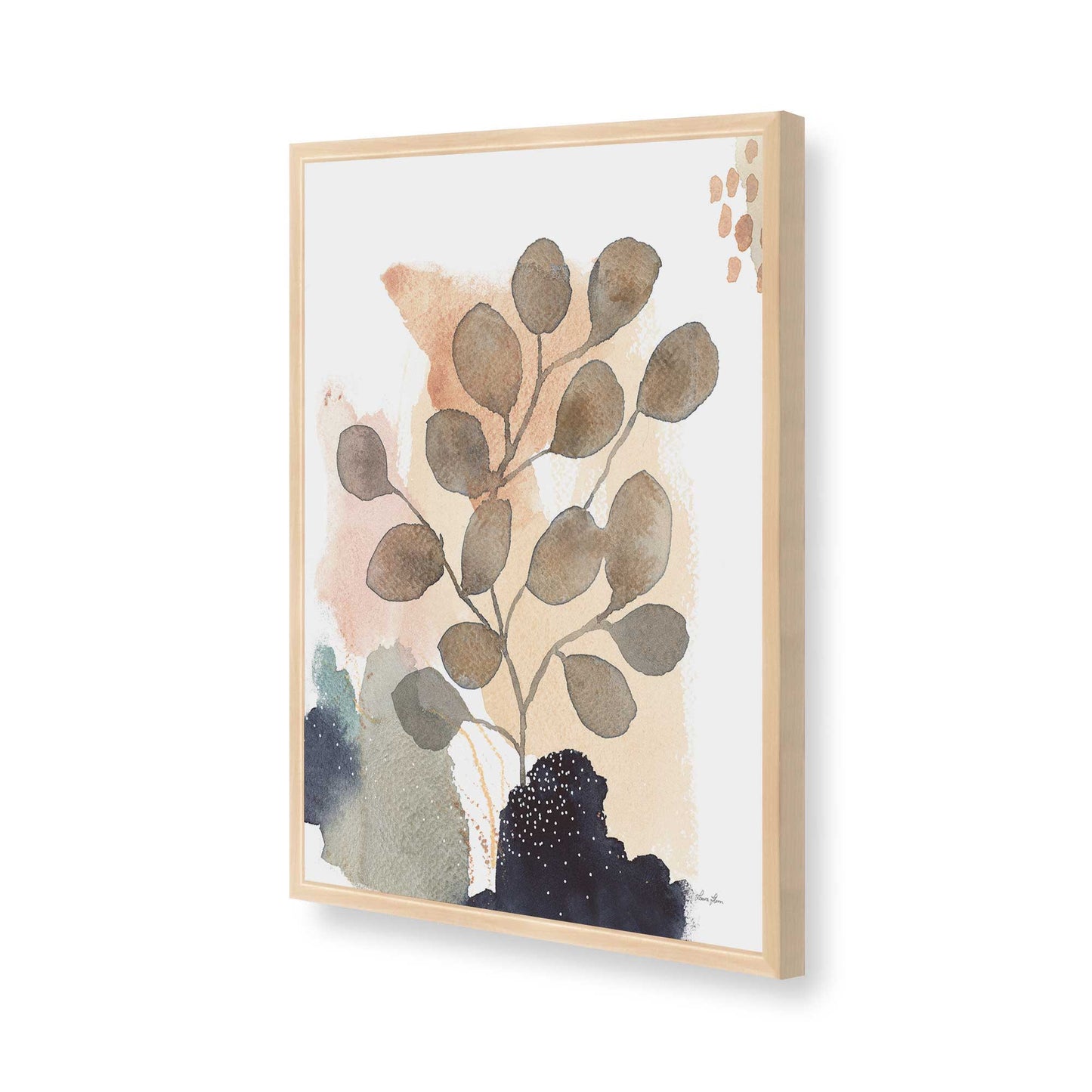 [Color:Raw Maple], Picture of art in a Raw Maple frame of the corner