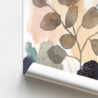 [color:Rolled Print], Picture of close up of art