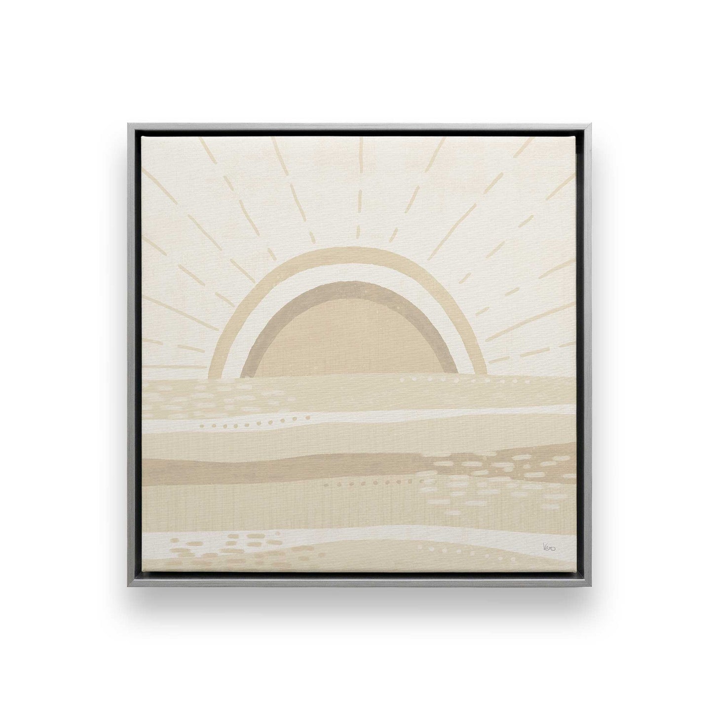 [Color:Polished Chrome], Picture of art in a Polished Chrome frame