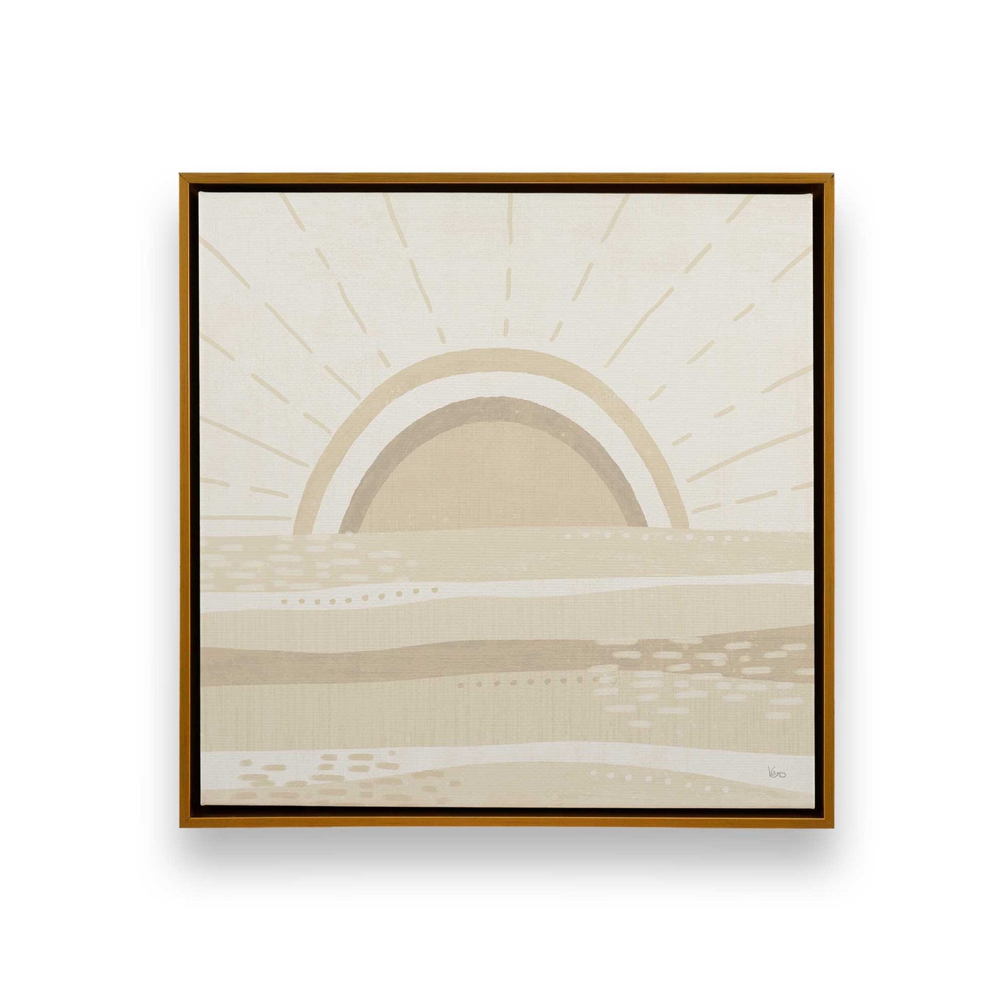 [Color:Polished Gold], Picture of art in a Polished Gold frame