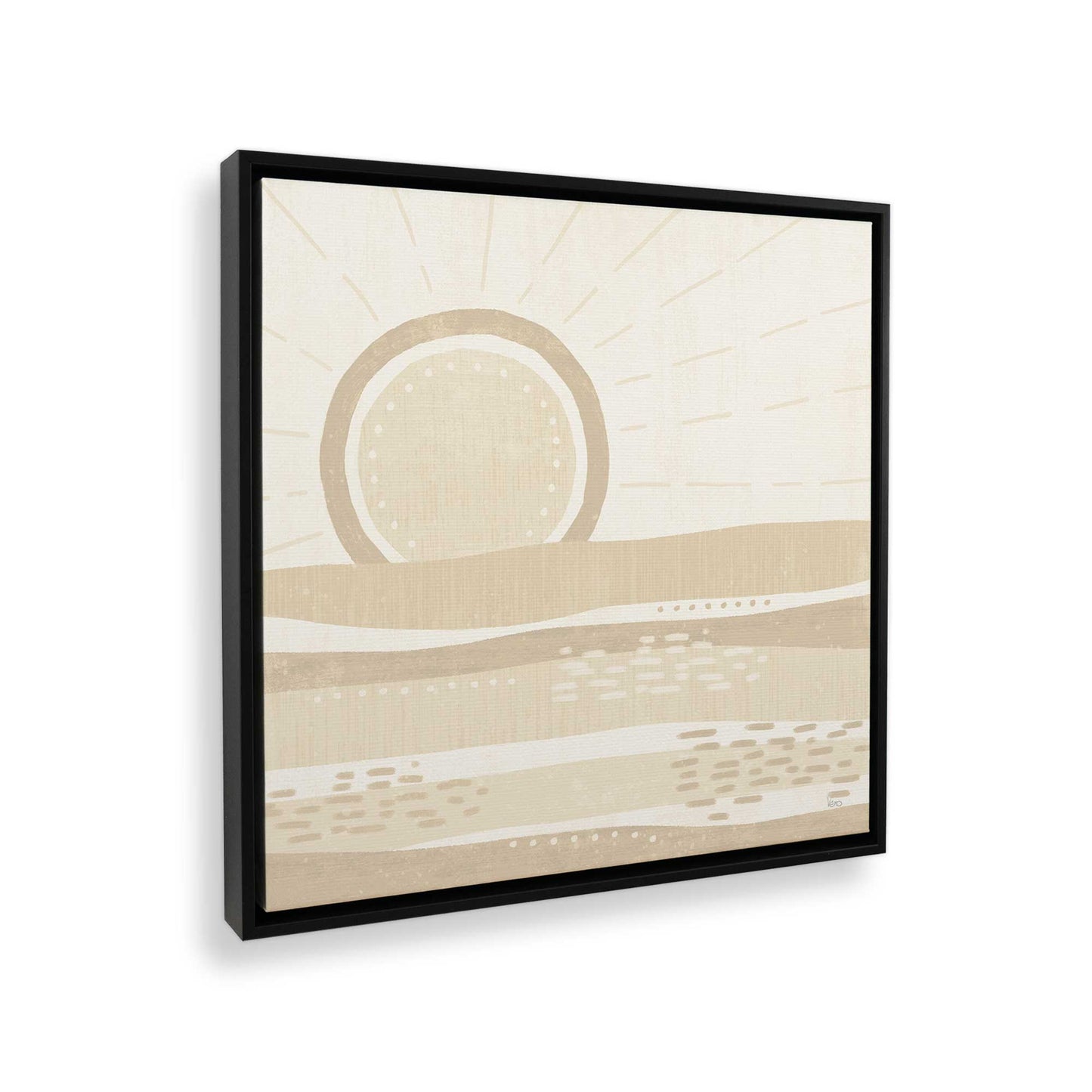 [Color:Satin Black], Picture of the corner of the art