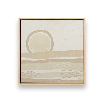 [Color:American Maple], Picture of art in a American Maple frame