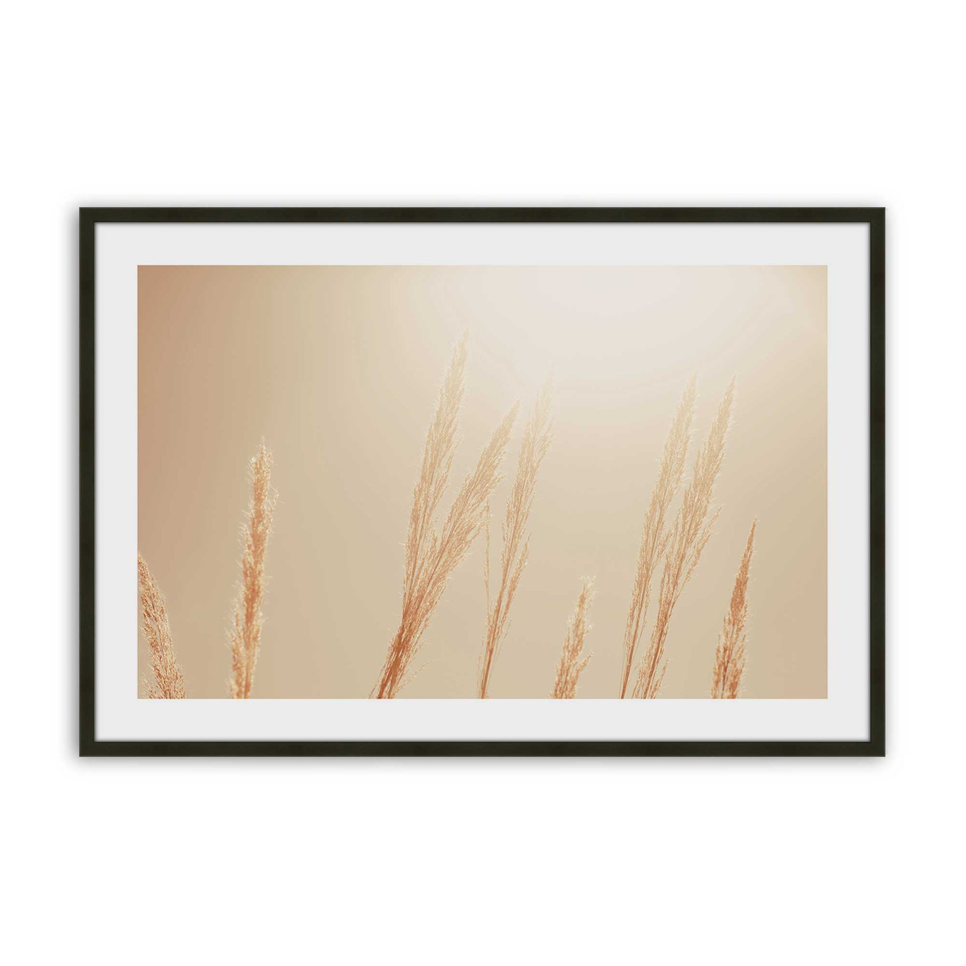 [Color:Satin Black], Picture of art in a Satin Black frame