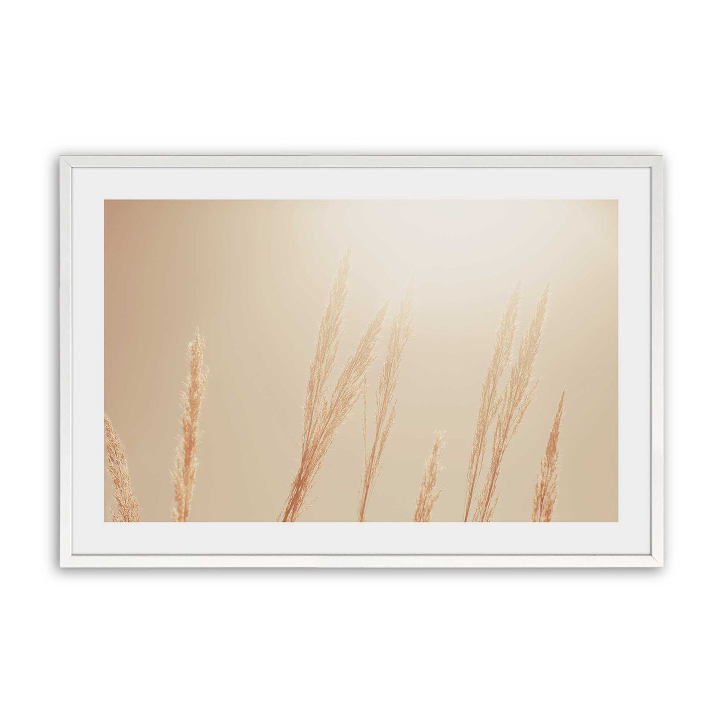 [Color:Opaque White], Picture of art in a Opaque White frame