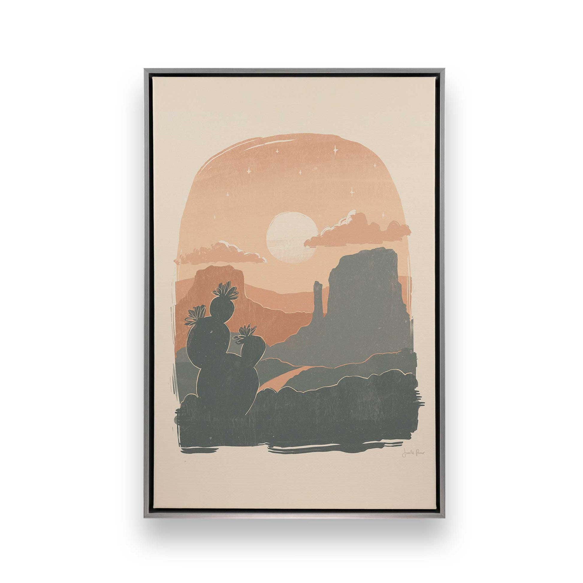 [Color:Polished Chrome], Picture of art in a Polished Chrome frame