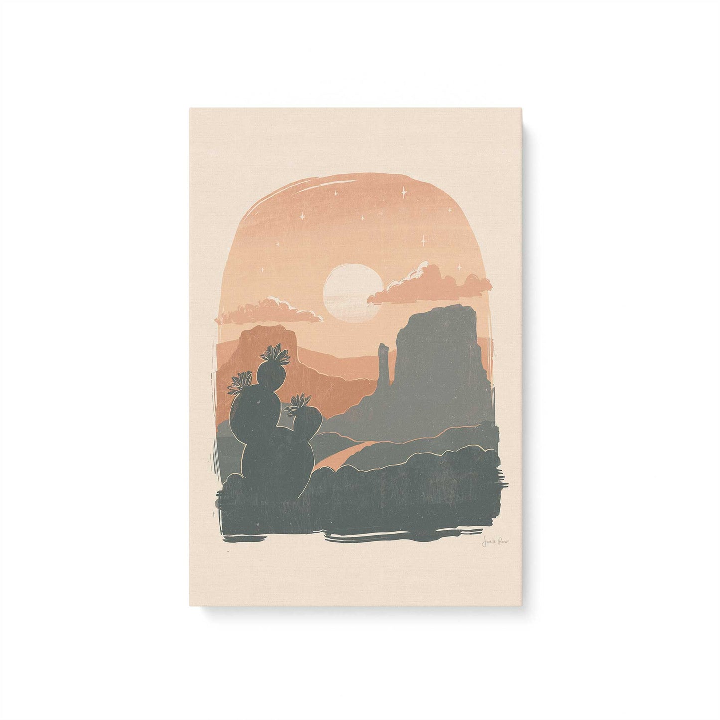 [Color:Stretched Canvas], Picture of art