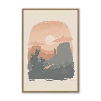 [Color:Brushed Gold], Picture of art in a Brushed Gold frame