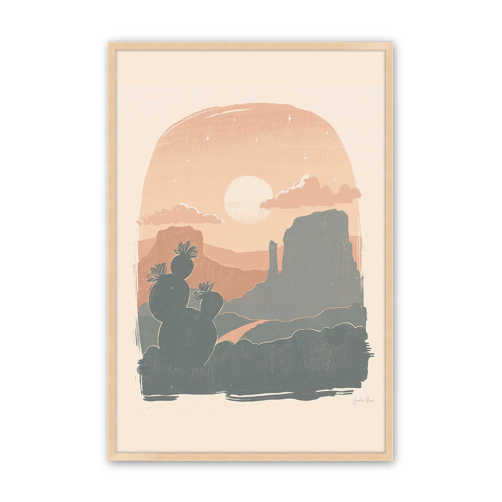 [Color:Raw Maple], Picture of art in a Raw Maple frame
