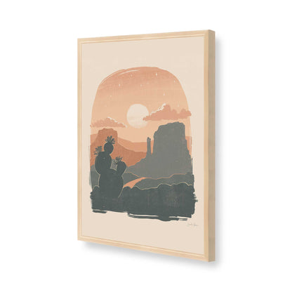 [Color:Raw Maple], Picture of art in a Raw Maple frame of the corner