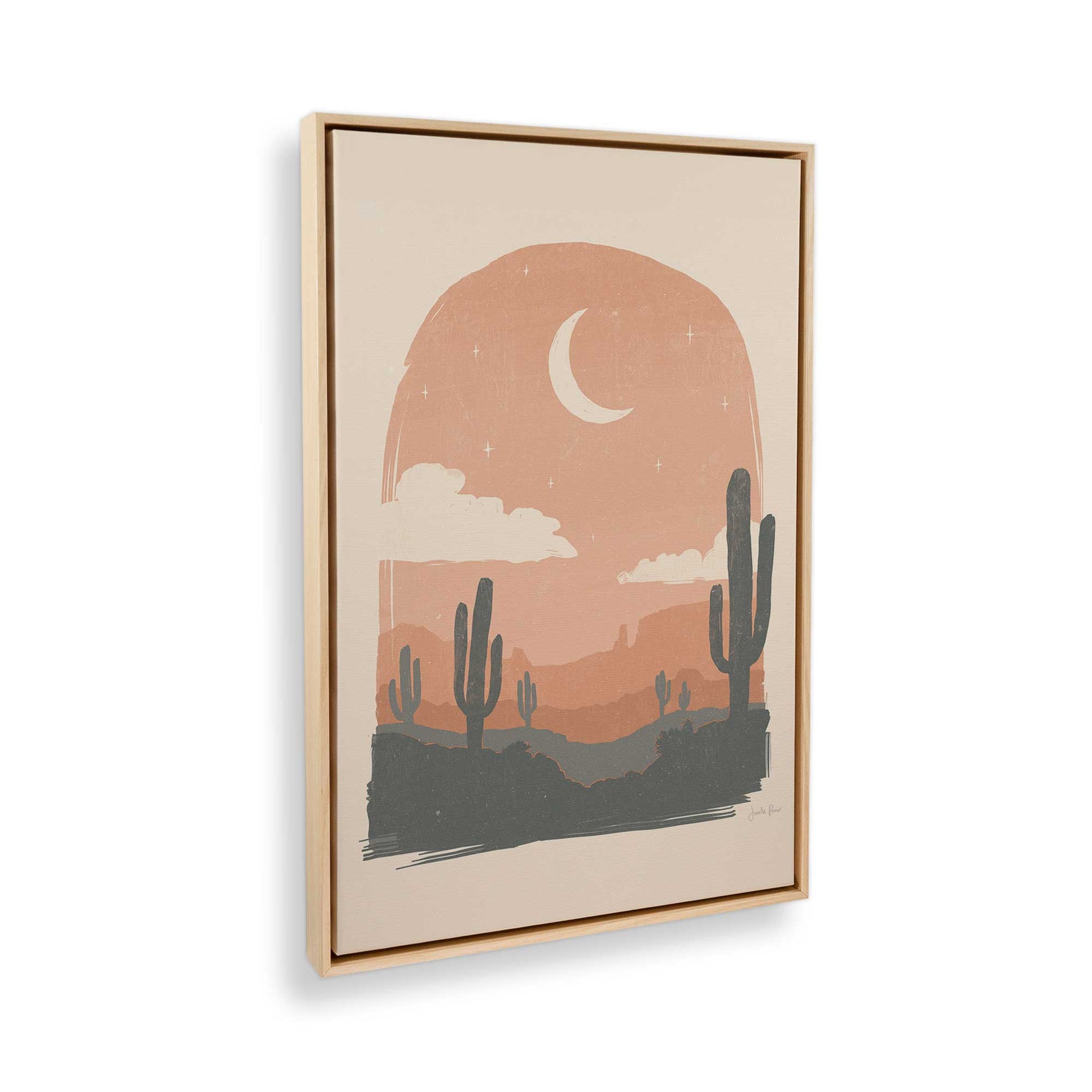 [Color:American Maple], Picture of the corner of the art