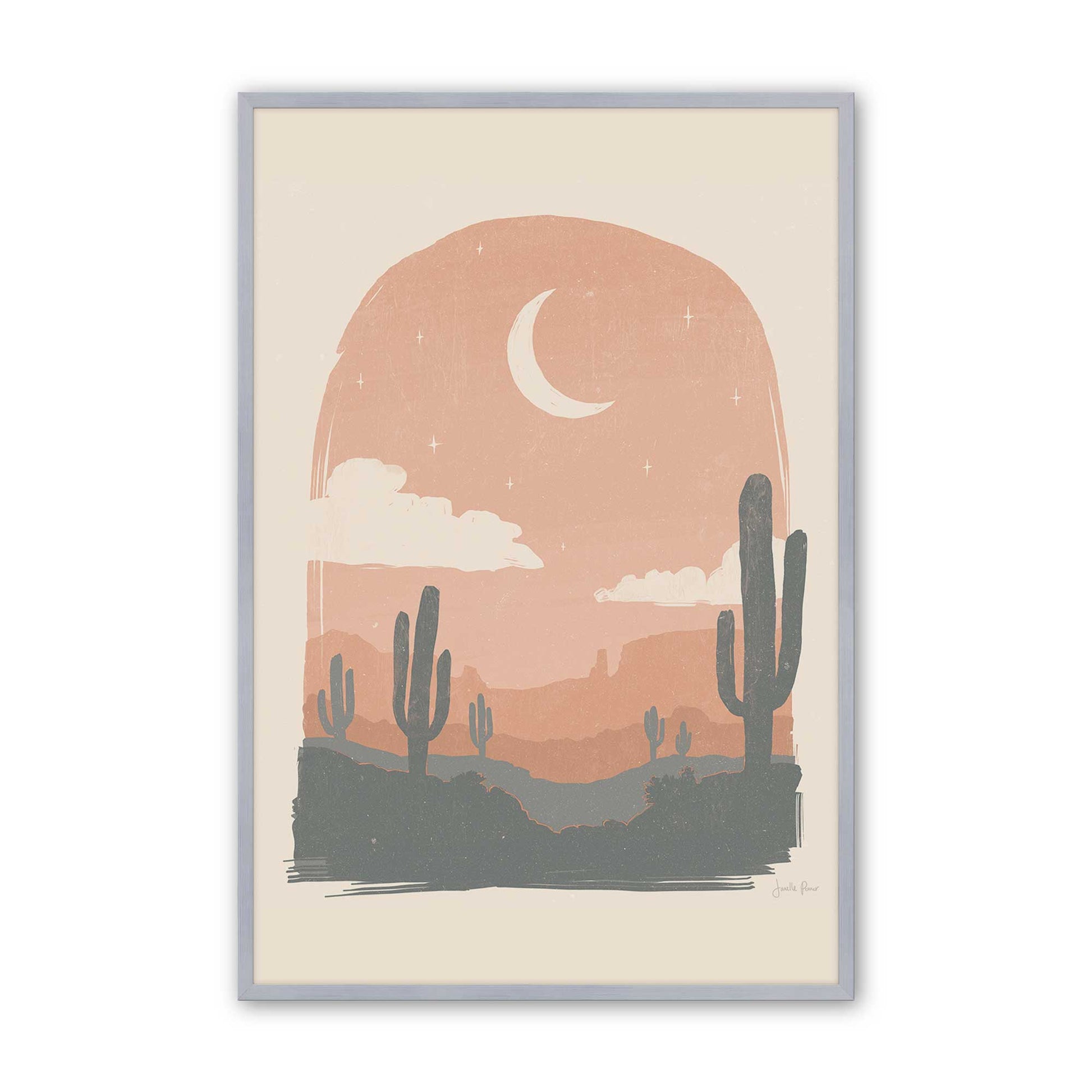 [Color:Polished Chrome], Picture of art in a Polished Chrome frame