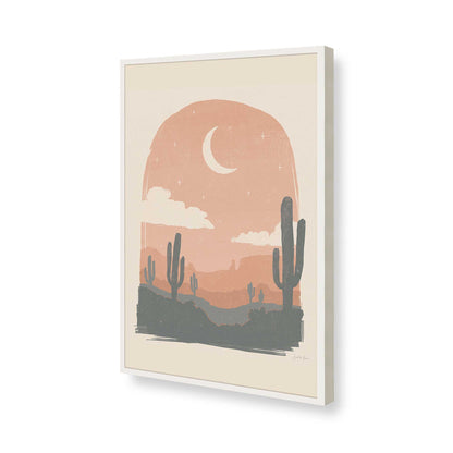 [Color:Opaque White], Picture of art in a Opaque White frame of the corner