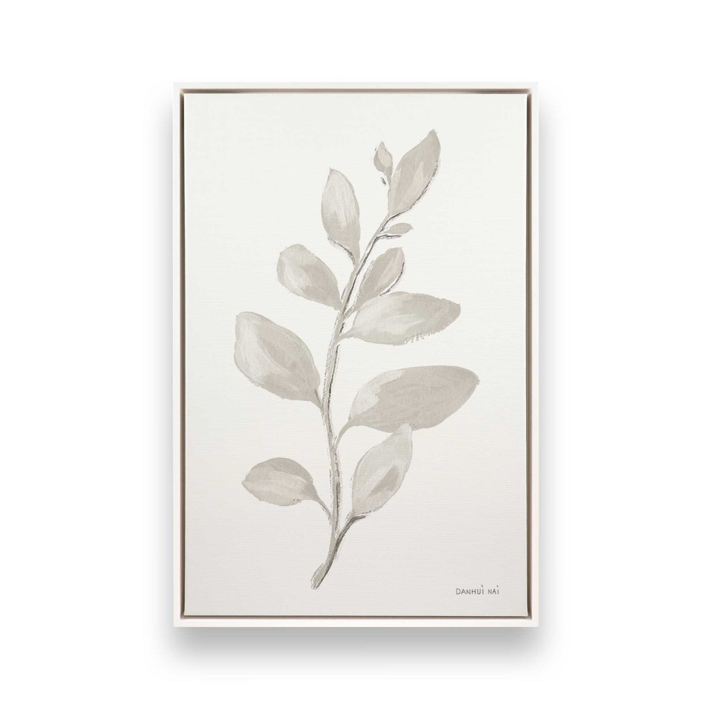 [Color:Opaque White], Picture of art in a White frame