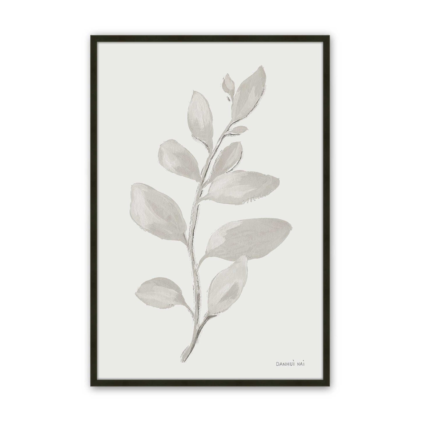 [Color:Satin Black], Picture of art in a Satin Black frame
