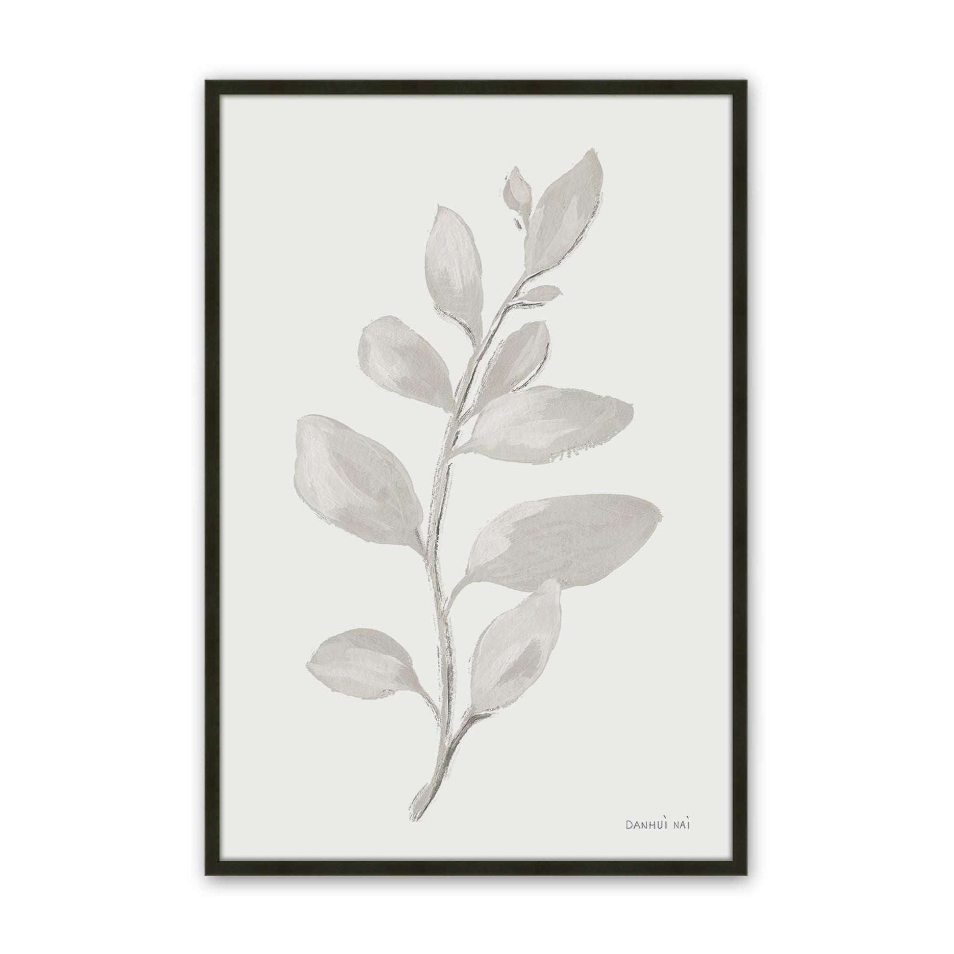 [Color:Satin Black], Picture of art in a Satin Black frame