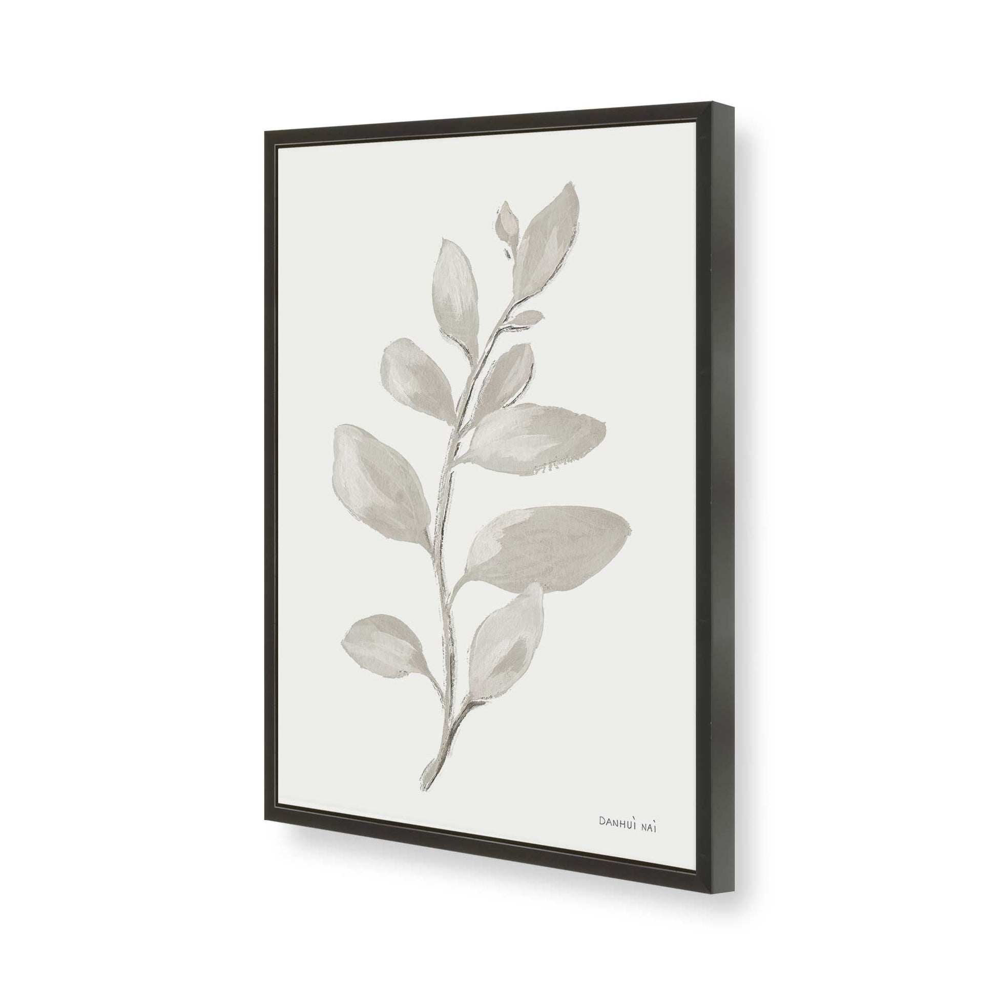 [Color:Satin Black], Picture of art in a Satin Black frame of the corner
