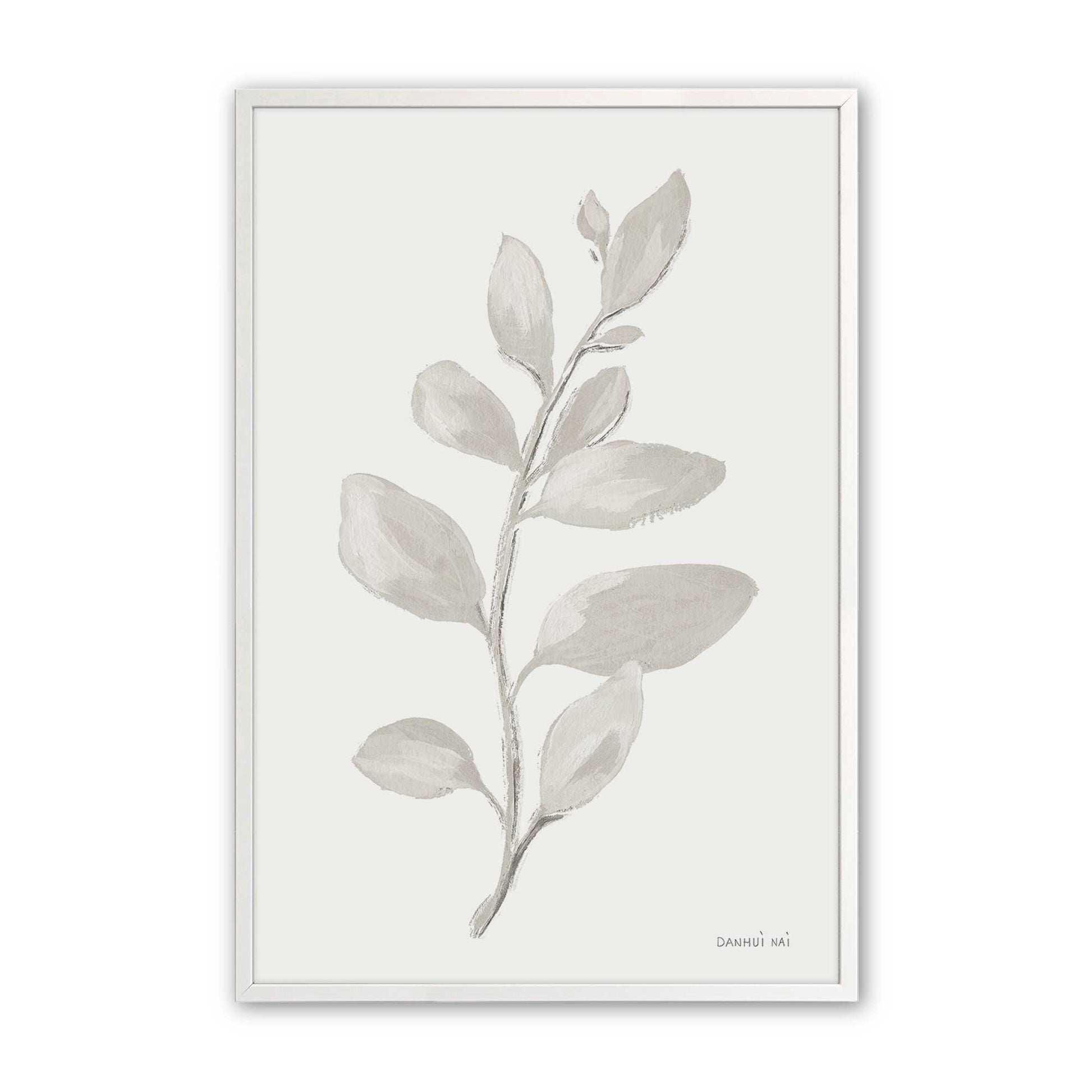 [Color:Opaque White], Picture of art in a Opaque White frame