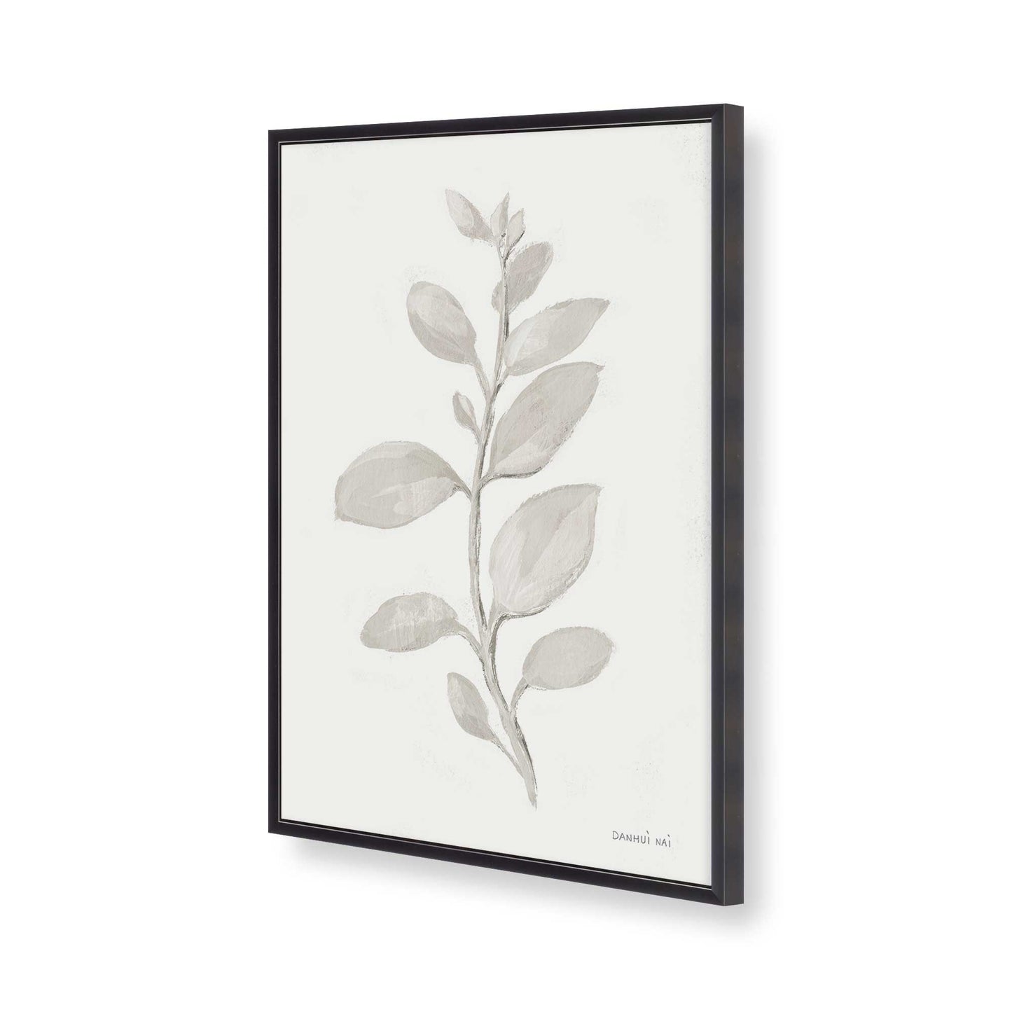 [Color:Weathered Zinc], Picture of art in a Weathered Zinc frame of the corner