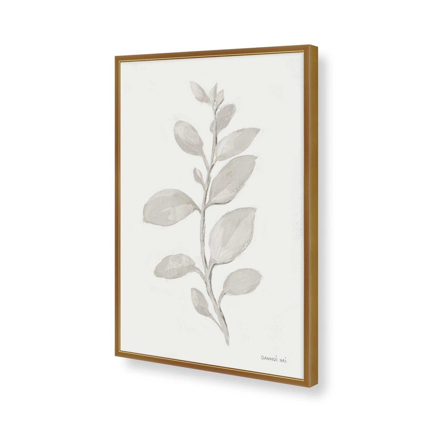[Color:Polished Gold], Picture of art in a Polished Gold frame of the corner