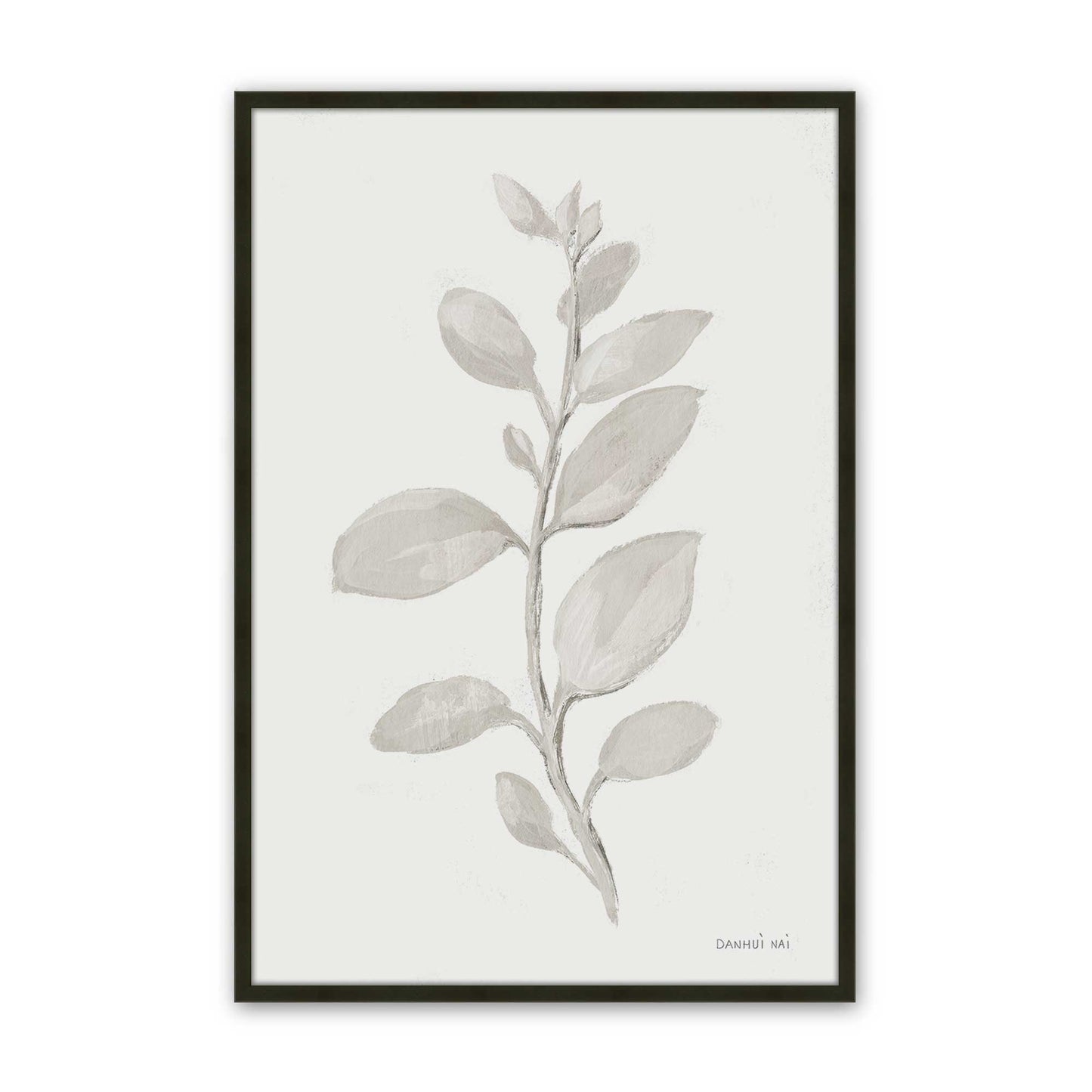[Color:Satin Black], Picture of art in a Satin Black frame