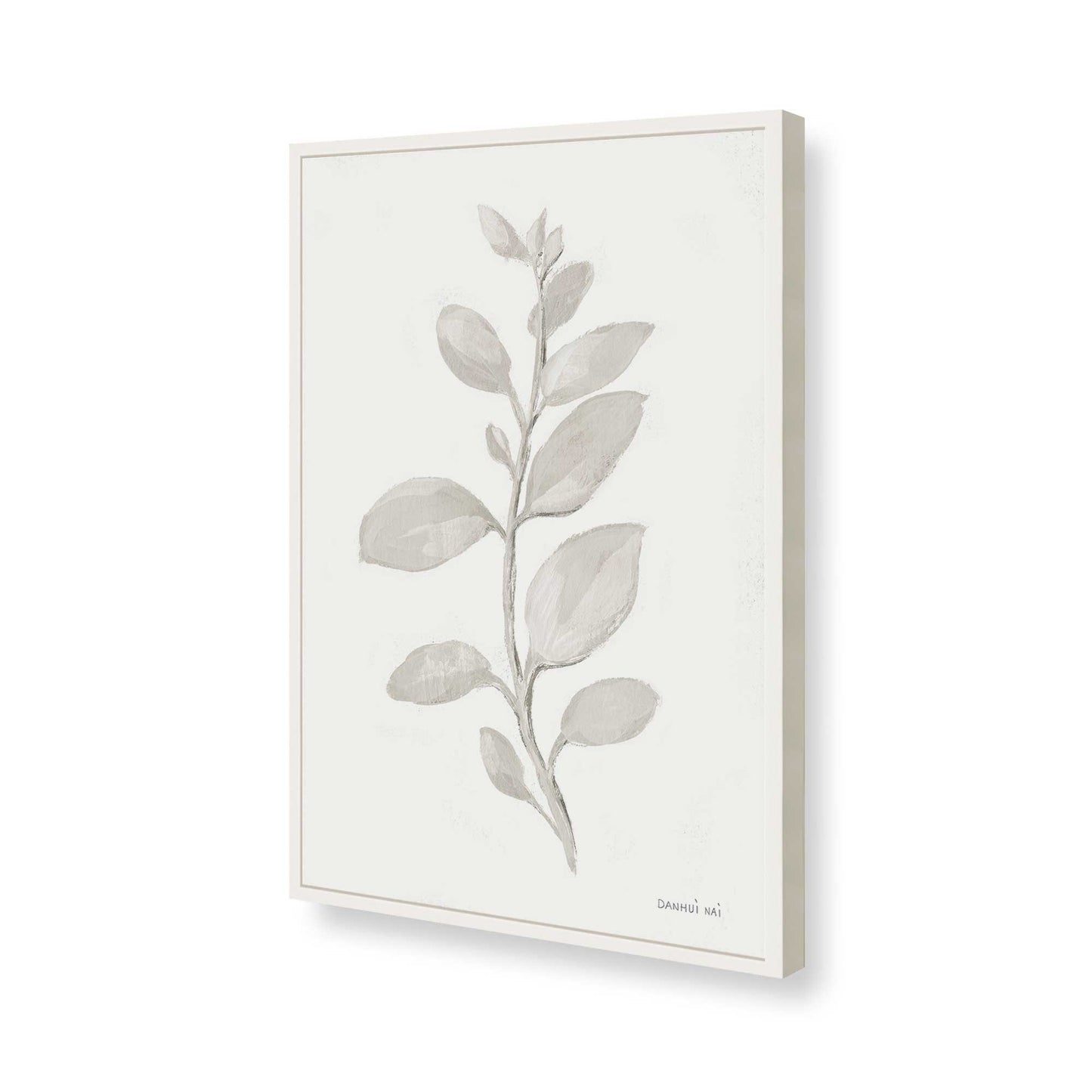 [Color:Opaque White], Picture of art in a Opaque White frame of the corner