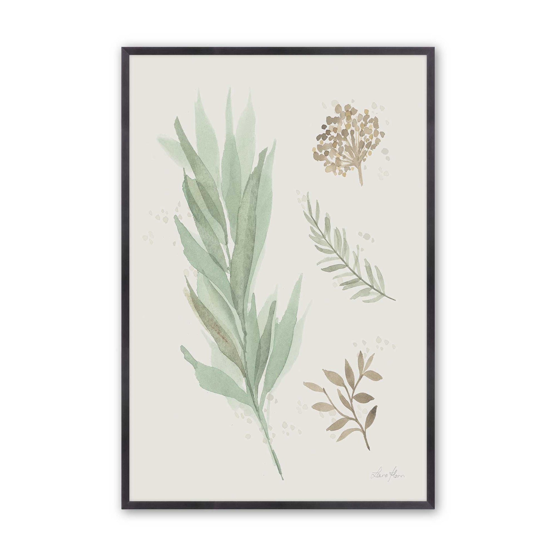 [Color:Weathered Zinc], Picture of art in a Weathered Zinc frame
