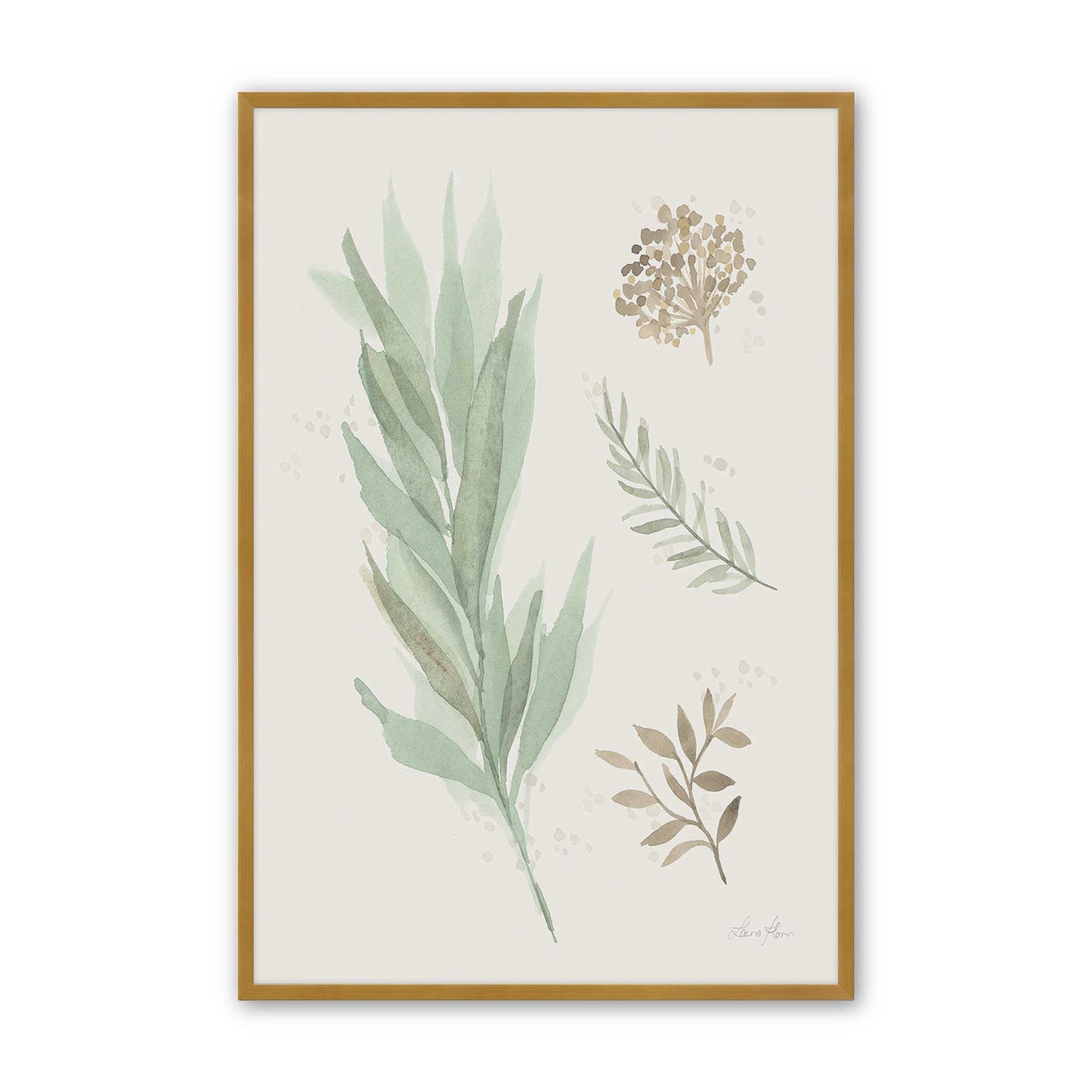 [Color:Polished Gold], Picture of art in a Polished Gold frame