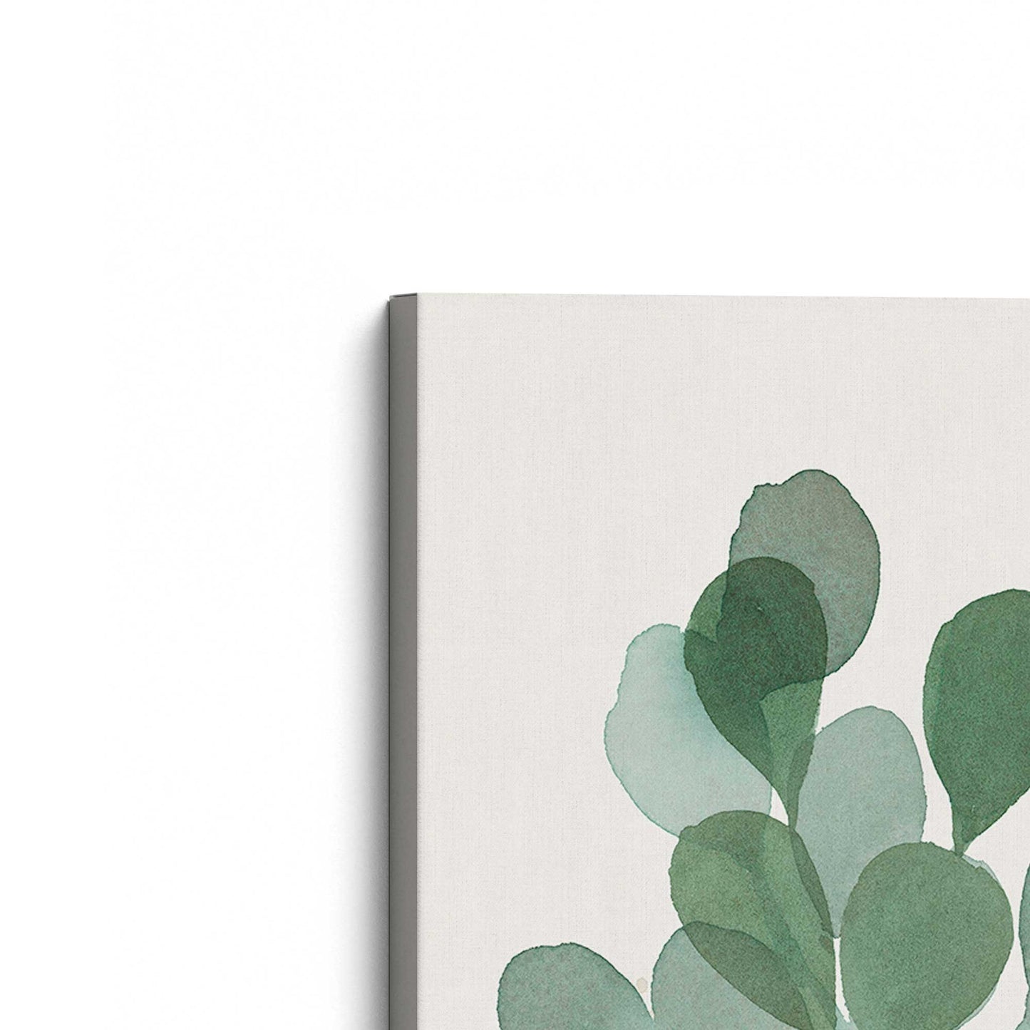 [Color:Stretched Canvas], Picture of the corner of the art