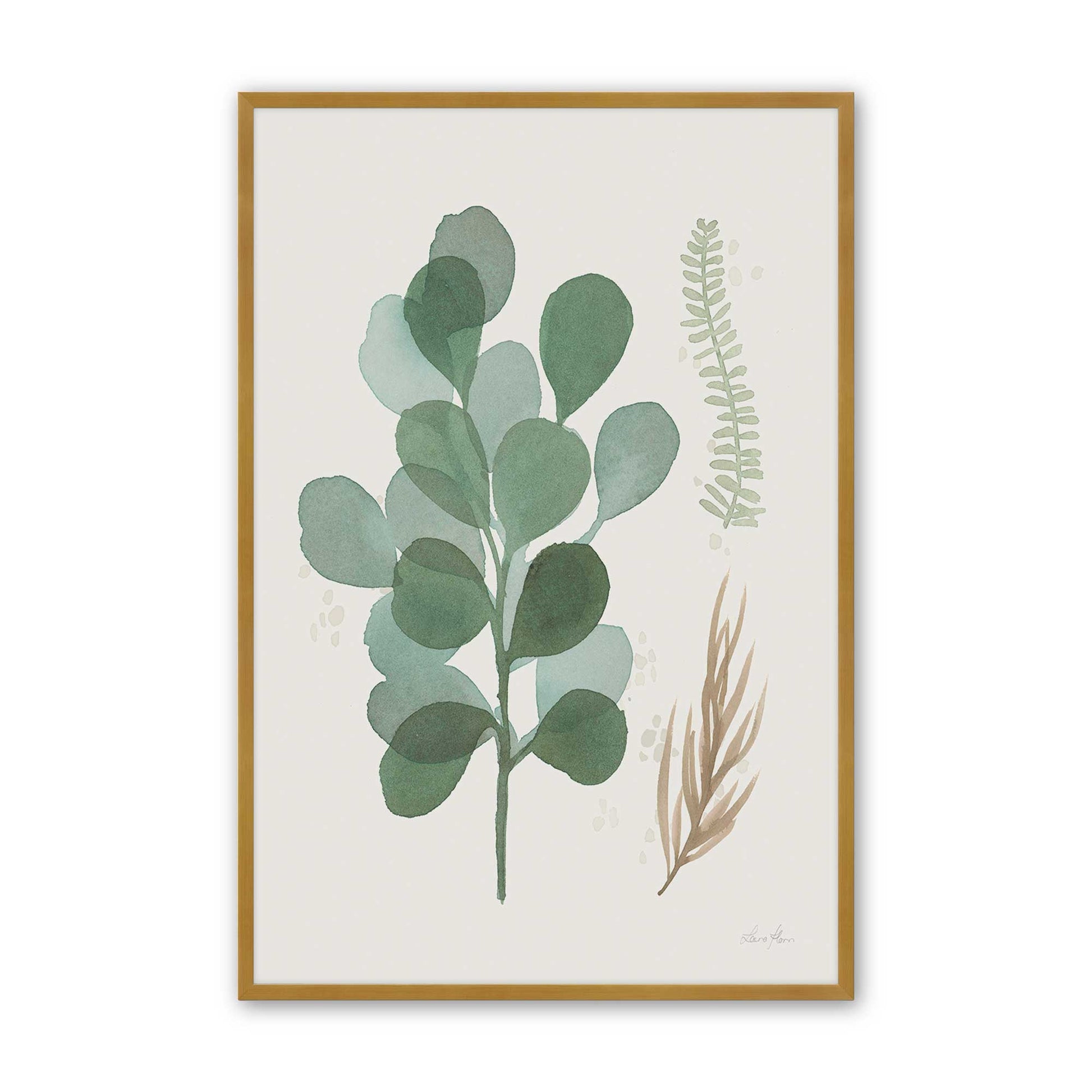 [Color:Polished Gold], Picture of art in a Polished Gold frame