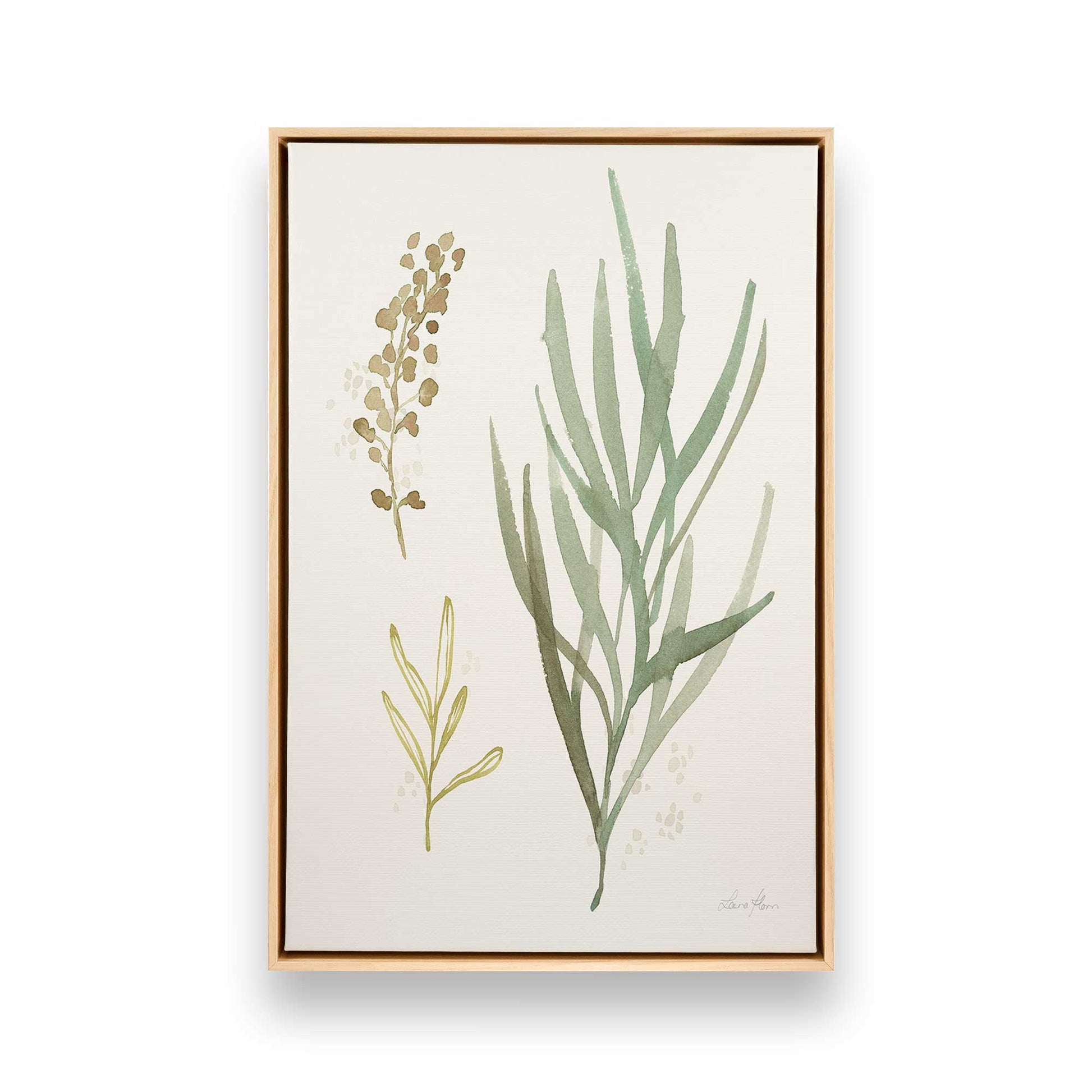 [Color:American Maple], Picture of art in a American Maple frame