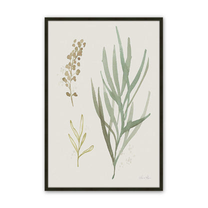 Earthy Greens in Bloom Set of 4 Art Prints