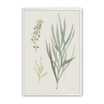 Earthy Greens in Bloom Set of 4 Art Prints