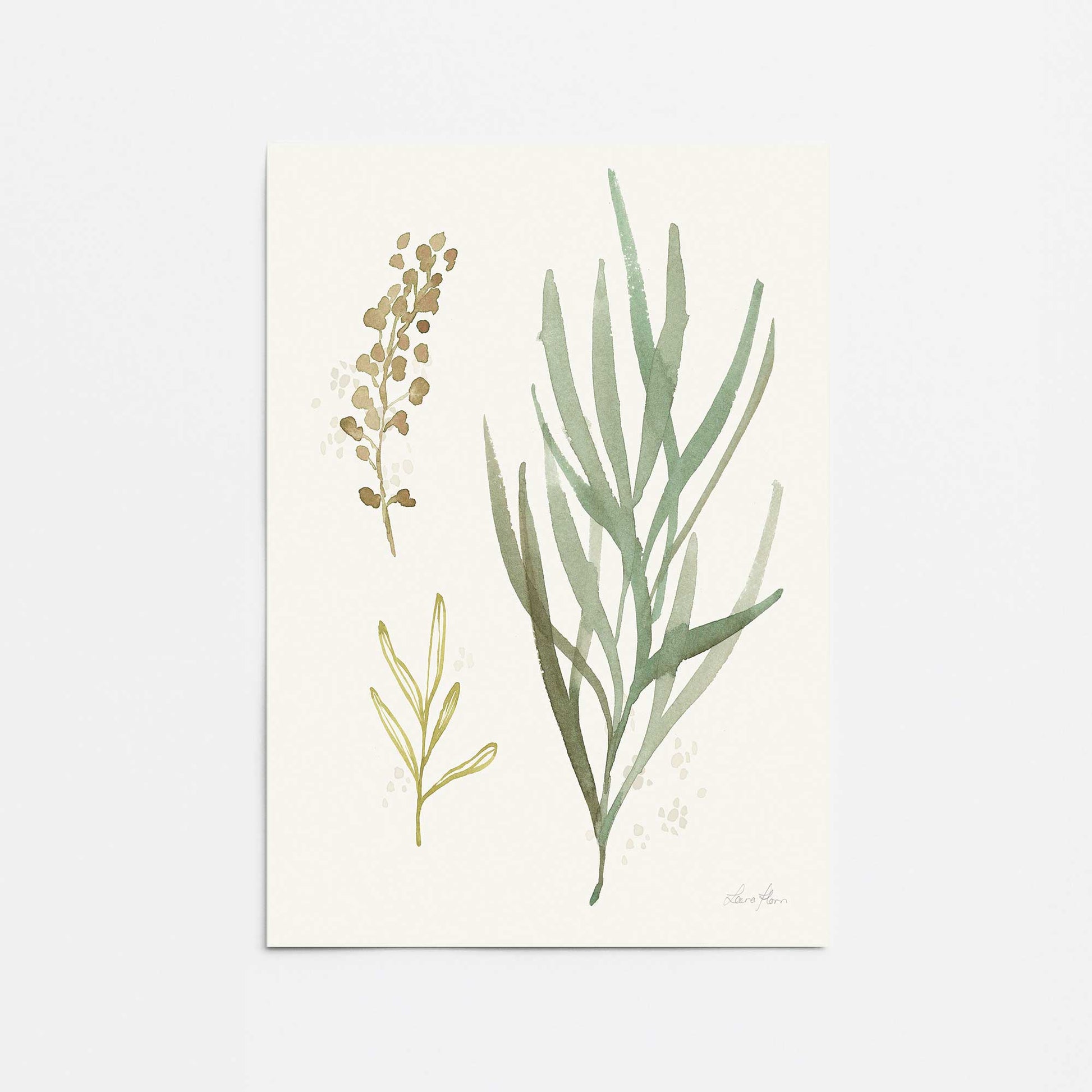 [color:Rolled Print], Picture of close up of art