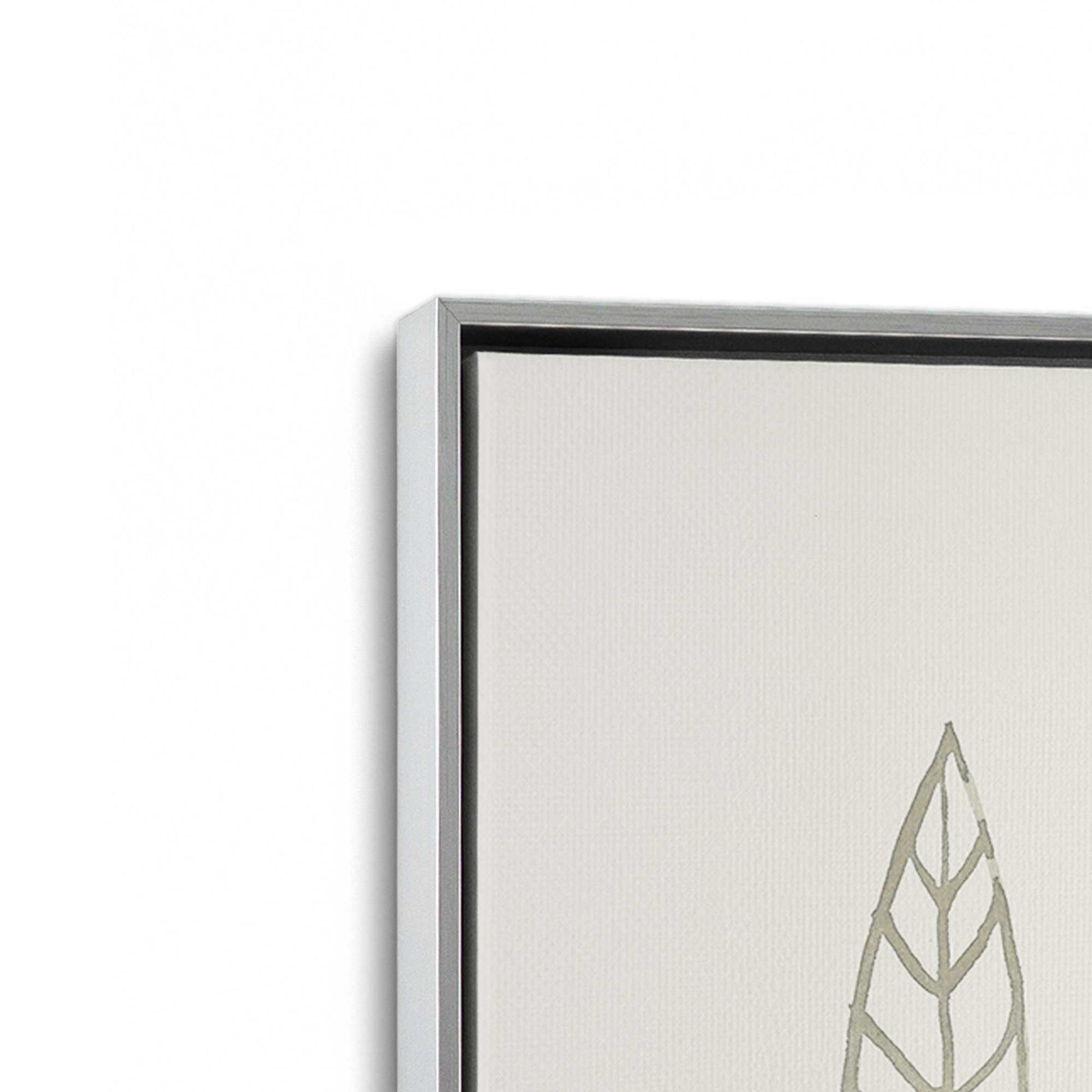 [Color:Polished Chrome], Picture of art in a Polished Chrome frame at an angle
