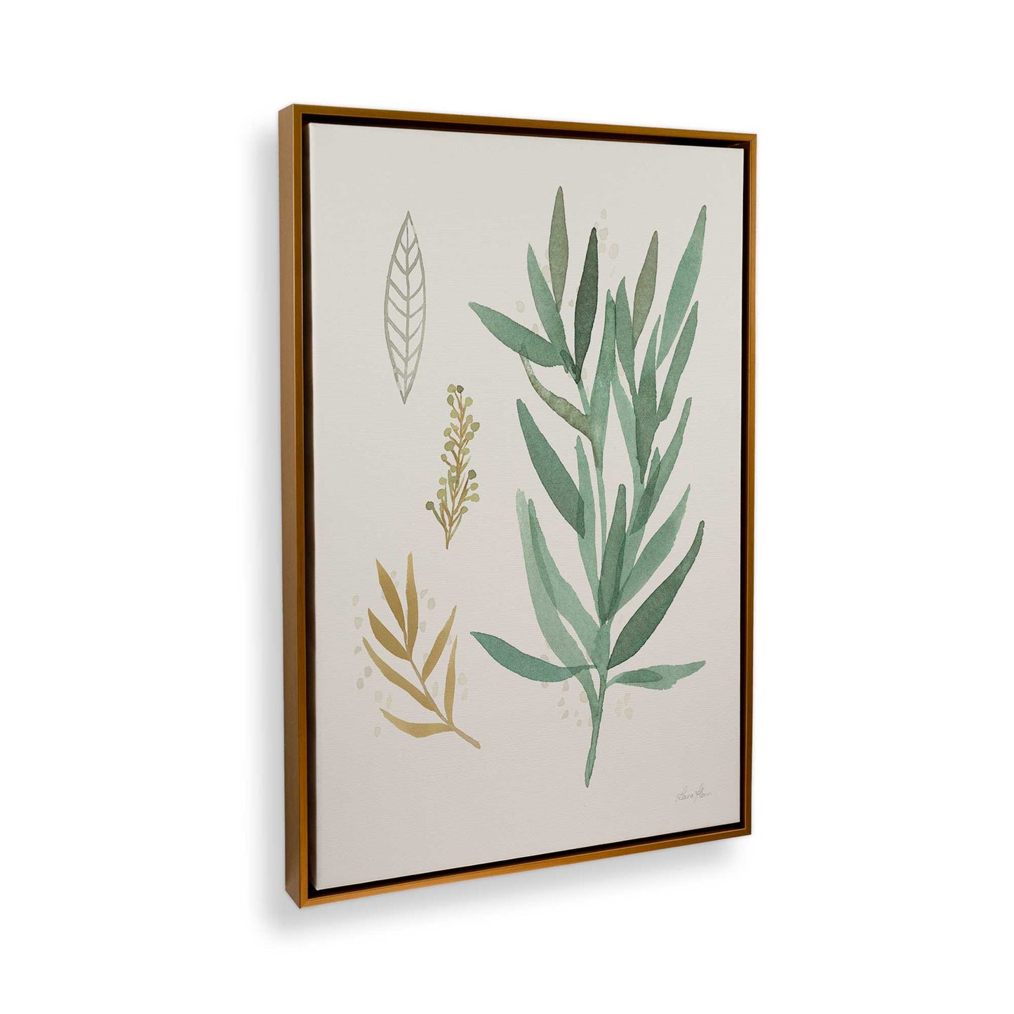 [Color:Polished Gold], Picture of the corner of the art